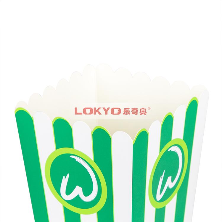 Carnival party reusable popcorn boxes
