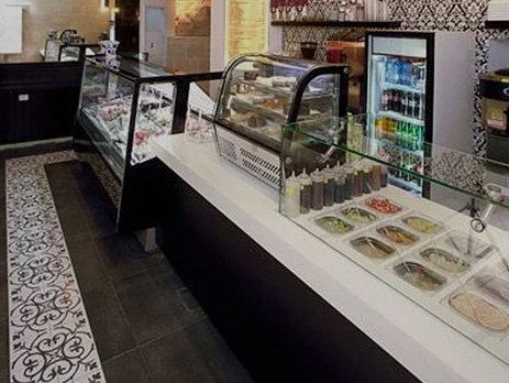 Glass och dessert
